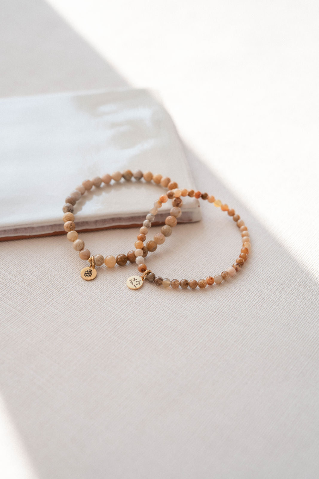 Geschichtenerzähler | Armband Jaspis Fossil