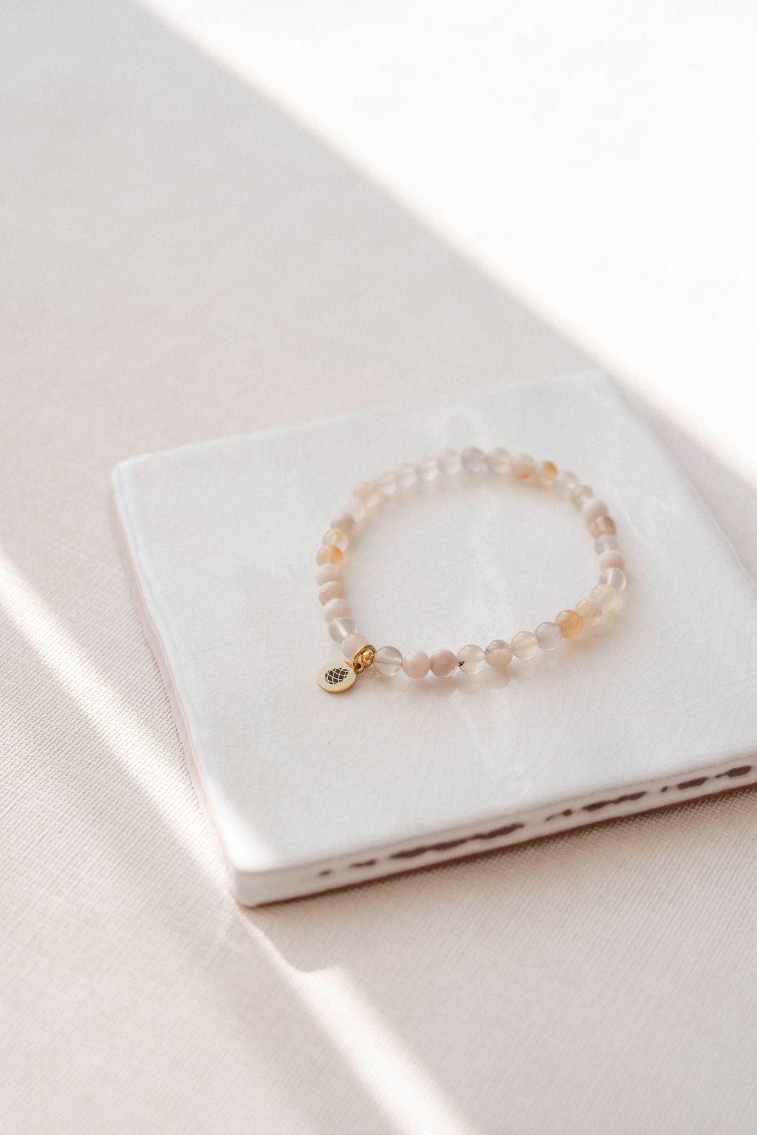 BLOSSOM | Armband Kirschblütenachat