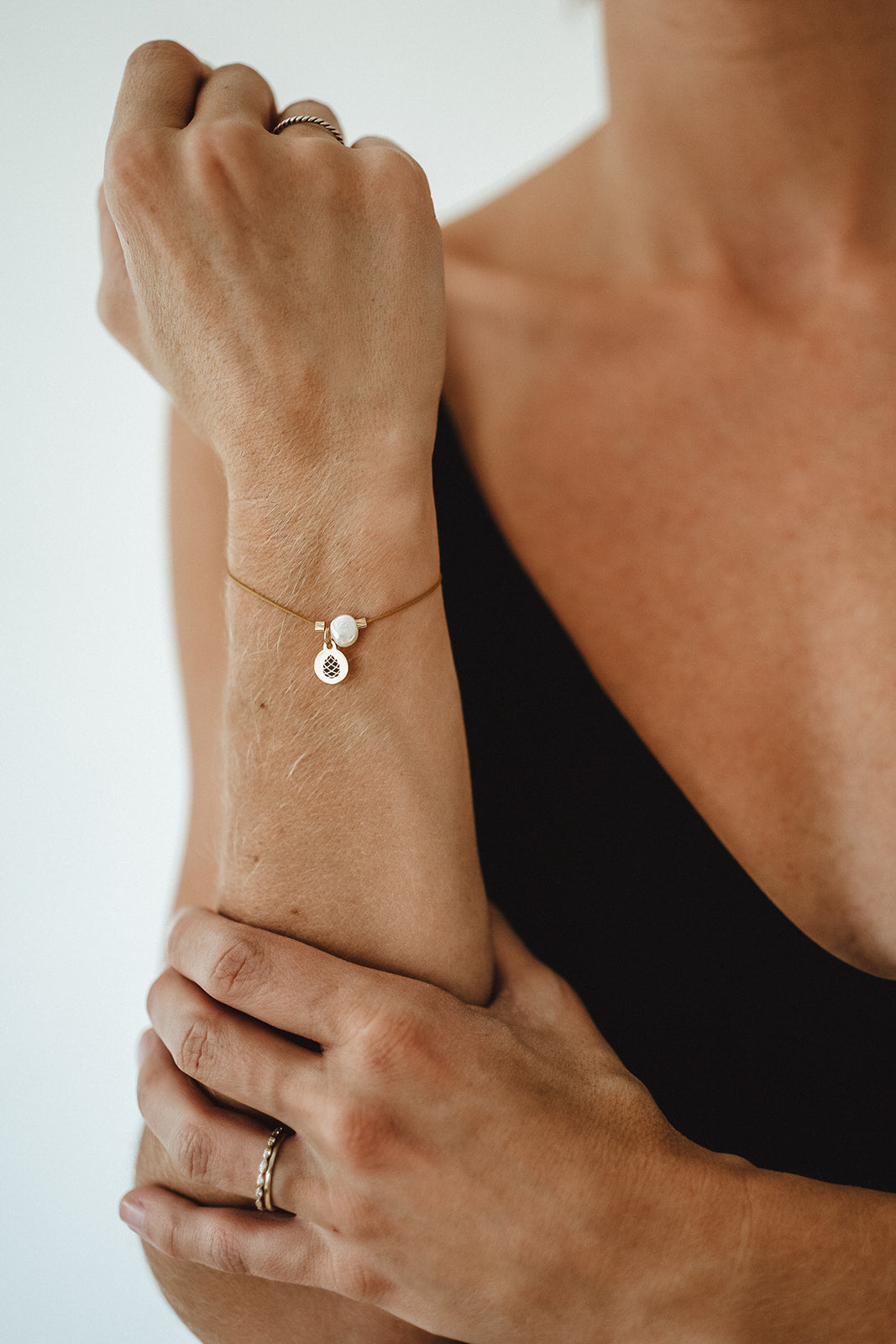 ONELOVE | Armband ONE Süßwasserperle