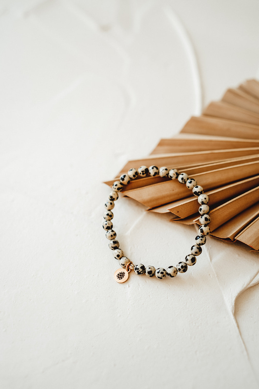 Happy Dots | Armband Dalmatiner Jaspis