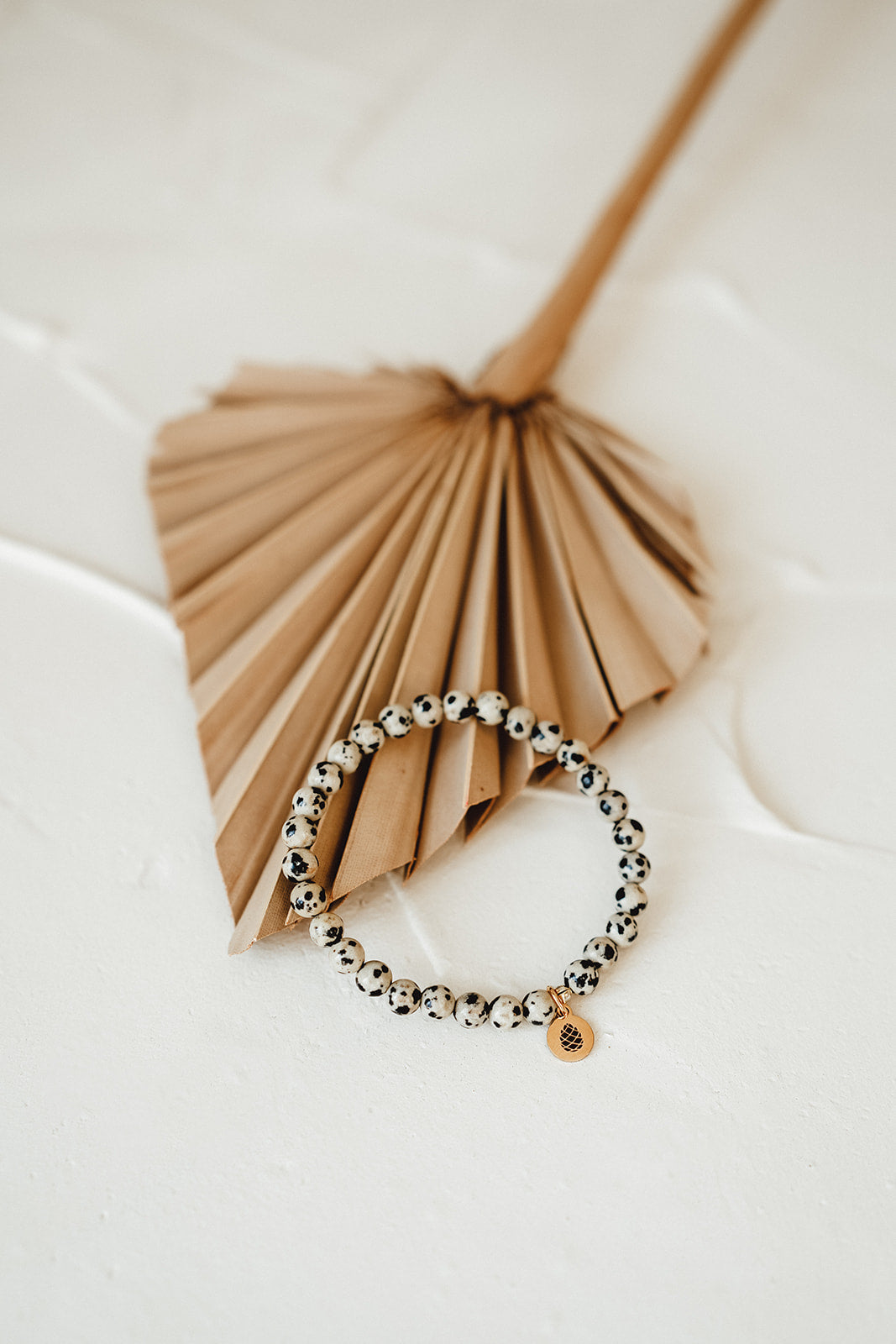 Happy Dots | Armband Dalmatiner Jaspis