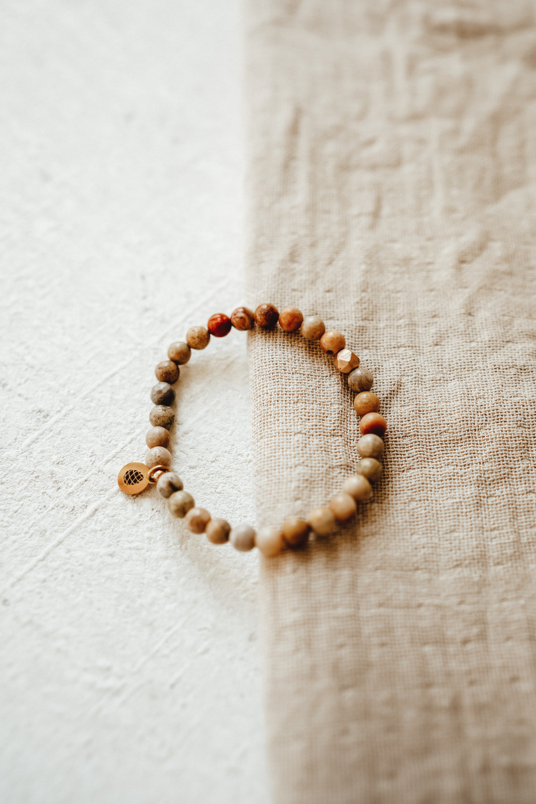 Geschichtenerzähler | Armband Jaspis Fossil