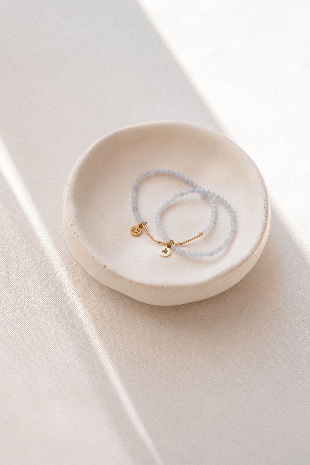 ICE BLUE | Armband Chalcedon