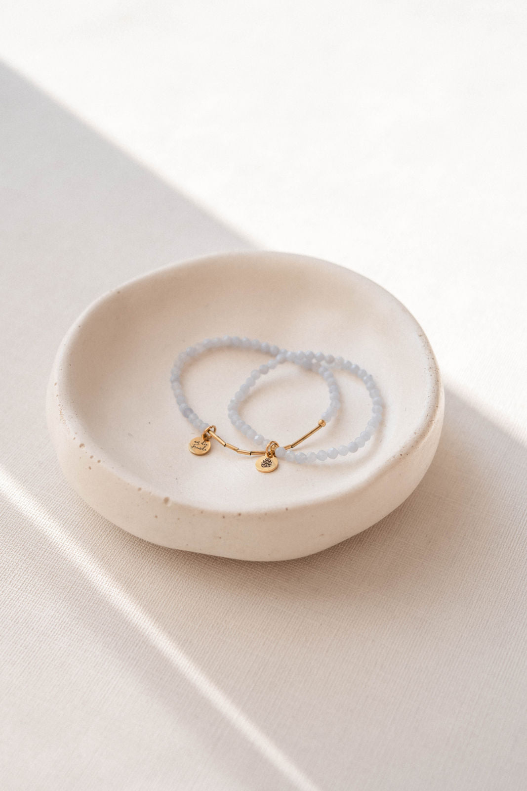 ICE BLUE | Armband Chalcedon