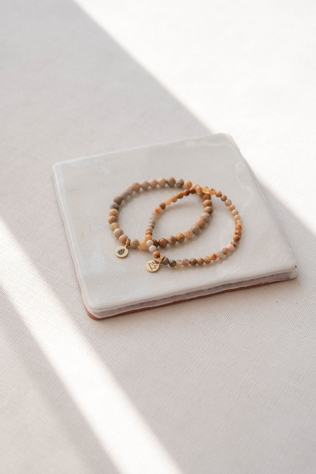 Geschichtenerzähler | Armband Jaspis Fossil