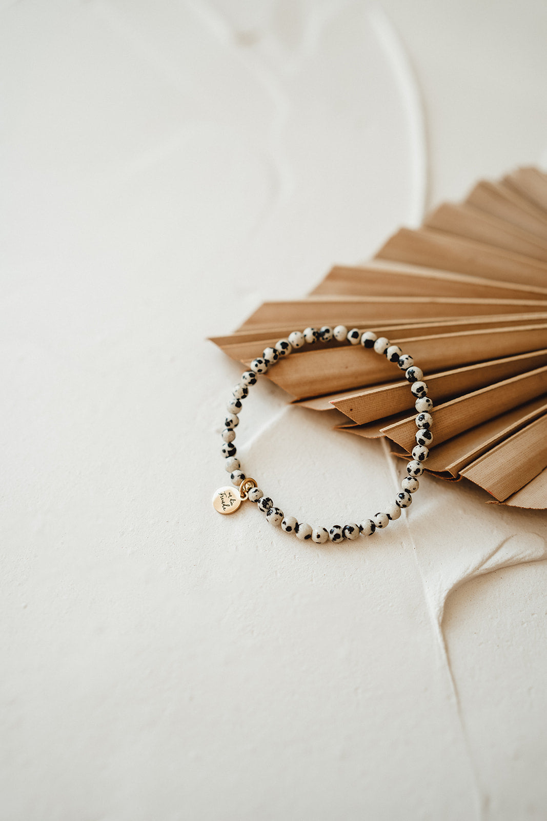 Happy Dots | Armband Dalmatiner Jaspis kleine Perlen