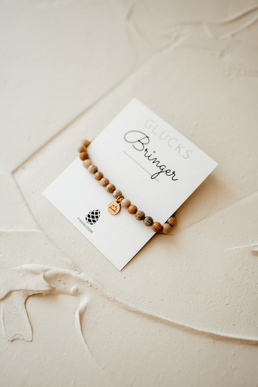 Geschichtenerzähler | Armband Jaspis Fossil