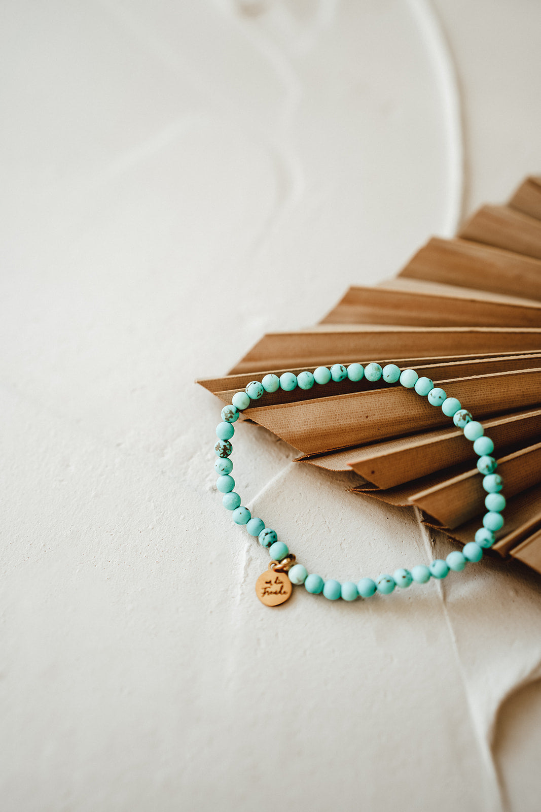 Himmel & Meer | Armband Türkis kleine Perlen